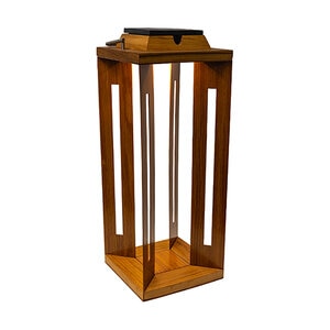 Brilliance Serenity Solar Lantern Teakwood