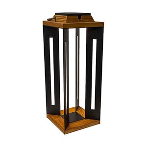 Brilliance Serenity Solar Lantern Black