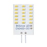 Brilliance LED Rectangle G4 Wafer Bipin 3000k 2W