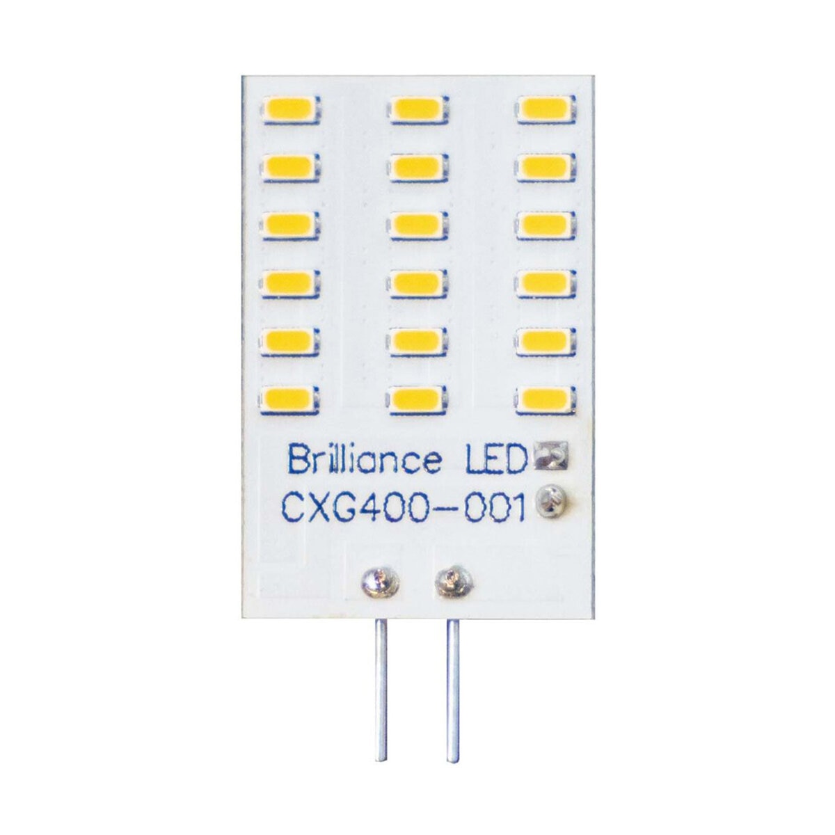 Brilliance LED Rectangle G4 Wafer Bipin 3000k 2W | SiteOne CA