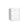 Bull Outdoor Stainless Steel Triple Drawer System with Reveal