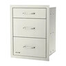 Bull BBQ Triple Drawers 2+1 Stainless Steel