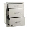 Bull BBQ Triple Drawers 2+1 Stainless Steel