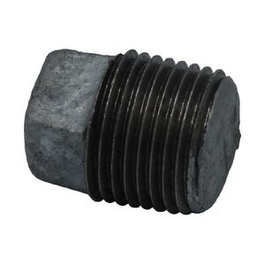 1/4" Galvanized Plug MIPT