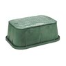 Carson Spec Valve Box Rectangle 14 in. x 19 in. x 6 in. H Green Box/Green Lid Overlapping ICV