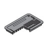 Carson FJM Carson 1220-12 Green Unit 2 Mouse Hole ICV T-Cover 48/P