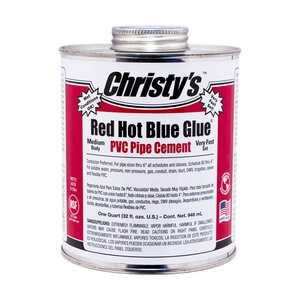 Christy's 1 qt. RED HOT BLUE GLUE
