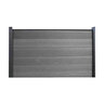 Cleanline Privacy Dark Gray 6 ft. x 6 ft.