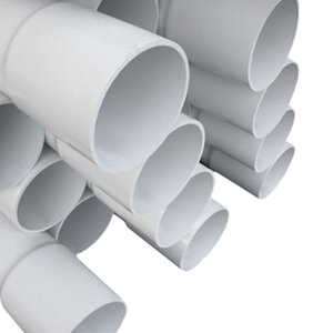 PVC Pipe 3 in. x 20 ft. Schedule 40 Bell End