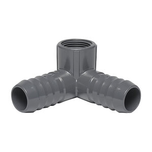 3/4 in. x 3/4 in. x 3/4 in. Side Outlet 90 Elbow Insert Dura