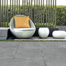 Enmon Tile Porcelain Lakestone Step 12 in. X 24 in. Dark Gray 2 cm (144 pc./pallet)