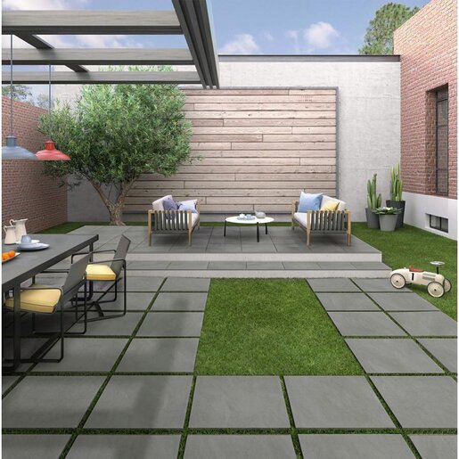 Enmon Tile Porcelain Basic 24 in. X 24 in. #04 2 cm (7.75 sq.ft