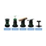 Enmon Self Leveling Pedestals 23 - 33 mm A-Base 4 mm Spacer Tab (30 pc./box)