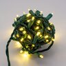 Equipt Holiday 5MM Light Strand Warm White LED 70 Lights – 4 in. Spacing