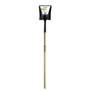 Equipt Square Point Shovel Open Back 48 in. Wood Handle