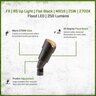 FX RS Up Light Flat Black MR16 25W 2700K Flood LED