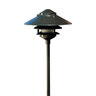 FX DR Path Light No Lamp 18 in. Riser Black Finish