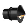 FX Luminaire Black Finish CN51, ZD 5VA, K27, WF, RD, FB MR16 IN-GRADE, ROUND