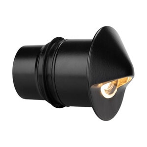 FX Luminaire Black Finish CN51, ECO 6VA, K30, FL, RD,FB MR16 IN-GRADE, ROUND
