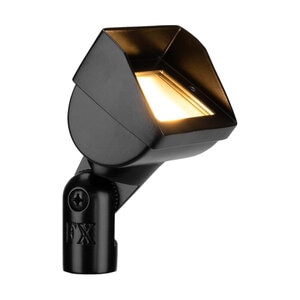 FX Luminaire Black Finish CW-31, ECO 1.7VA, K30, FB G4 WALL WASH, STAKE