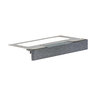 FX LF Wall Light Brass Housing Weathered Iron 2W 2700K LED