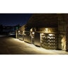 FX LF Wall Light Brass Housing Weathered Iron 2W 2700K LED