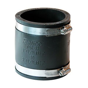 Fernco Coupling Rubber 3 in. 