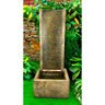 Henri Studio Wall Fountain Mojave Ivory Gray 23-1/2 in. x 24-1/2 in. x 61 in.