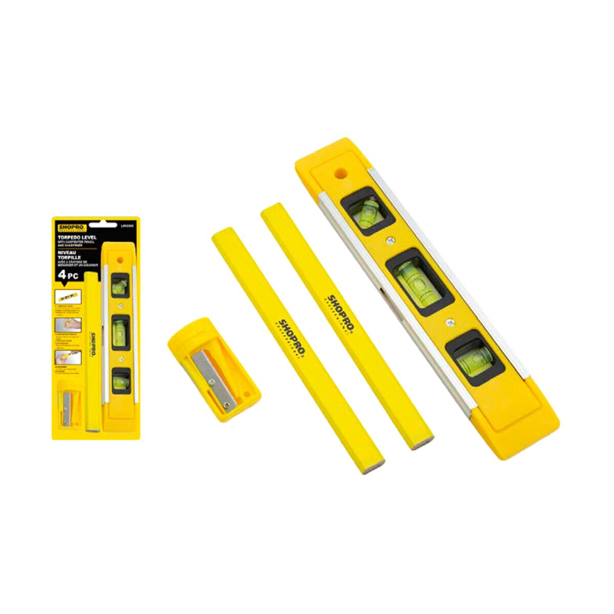 Carpenter Level Set 4 pc | SiteOne CA