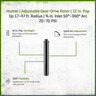 Hunter 12 in. Adj Pop Up Rotor