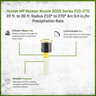 Hunter Mp Rotator 3000 Series 210-270