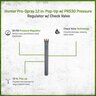 Hunter Pro-Spray 12 in. Pop Up w/ PRS30 Pressure Regulator w/ Check Valve