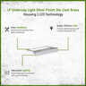 LF UNDERCAP LIGHT SILVER FINISH