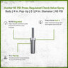Hunter 4 in. Spray 40 PSI Press Regulated Check Valve