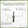Hunter Pro-Spray 4 in. Pop Up w/ PRS30 Pressure Regulator