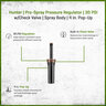 Hunter 4 in. Pro-Spray Pressure Regulator 30 PSI w/ Check Valve