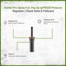 Hunter Pro-Spray 4 in. Pop Up with PRS30 Pressure Regulator, Check Valve and FloGuard