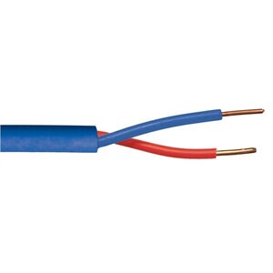 Hunter ID-1 Decoder Wire Blue 14 Gauge Jacketed 2 Conductor Twisted 1,000 ft.