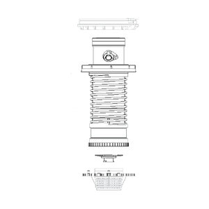 Hunter Riser Assembly W/ Snap Ring &