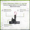 Hunter Globe Valve Plastic 1 in. w/o Flow control