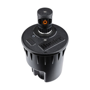 GT-880-D Golf Rotor, full-circle, opposing nozzle configuration, valve-in-head design, integrated Pilot-100 Two-Way Module, nozzle 18 installed, 65 PSI