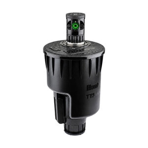GT-880-D Golf Rotor, full-circle, opposing nozzle configuration, valve-in-head design, integrated Pilot-100 Two-Way Module, nozzle 23 installed, 80 PSI