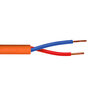 Jacketed decoder cable, orange, #12-2
