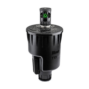 GT-880-D Golf Rotor, full-circle, opposing nozzle configuration, valve-in-head, integrated Pilot-100 Two-Way Module, nozzle 23 installed, 65 PSI
