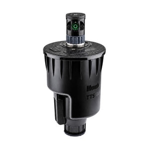 GT-884-D Golf Rotor, full-circle, opposing nozzle configuration, valve-in-head design, integrated Pilot-100 Two-Way Module, nozzle 48 installed, 80 PSI