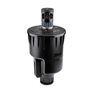 GT-884-D Golf Rotor, full-circle, opposing nozzle configuration, valve-in-head design, integrated Pilot-100 Two-Way Module, nozzle 43 installed, 80 PSI