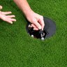 G-880-E Golf Rotor, full-circle, opposing nozzle configuration, electric valve-in-head design, nozzle 18 installed, 65 PSI