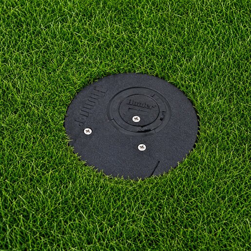 G-880-E Golf Rotor, full-circle, opposing nozzle configuration, electric valve-in-head design, nozzle 18 installed, 65 PSI