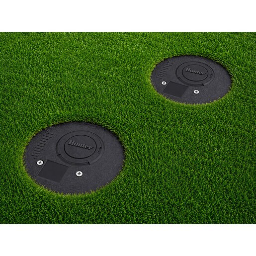 G-880-E Golf Rotor, full-circle, opposing nozzle configuration, electric valve-in-head design, nozzle 18 installed, 65 PSI