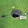 G-880-E Golf Rotor, full-circle, opposing nozzle configuration, electric valve-in-head design, nozzle 18 installed, 50 PSI